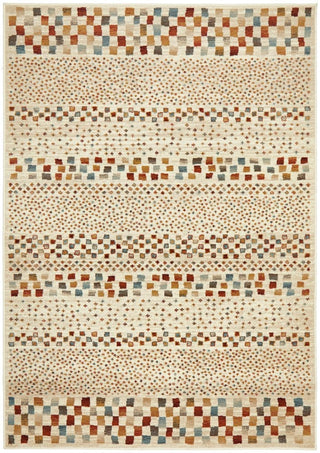 Rug Culture Rugs Oxford Squares Bone Rug