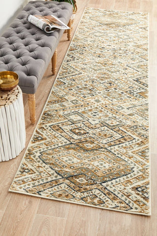 Rug Culture Rugs Oxford Tribe Bone Runner