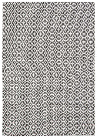 Rug Culture Rugs Piedmont Diamond Rug - Black & White