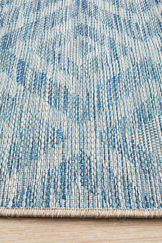 Rug Culture Rugs Piraeus Outdoor Runner - Blue