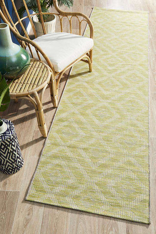 Rug Culture Rugs Piraeus Outdoor Runner - Green