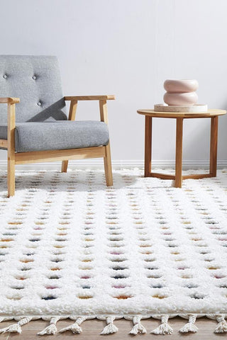 RUG CULTURE Rugs Polka Shag Rug