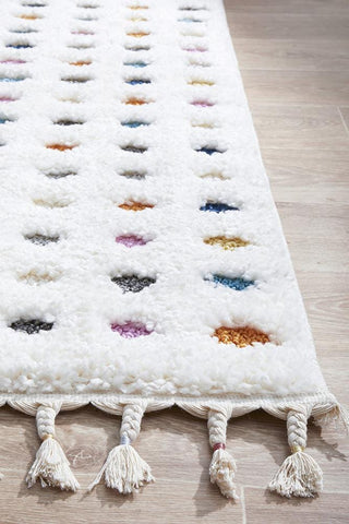 RUG CULTURE Rugs Polka Shag Rug