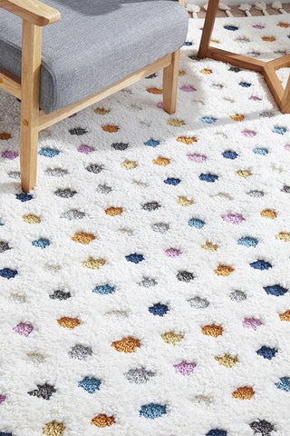 RUG CULTURE Rugs Polka Shag Rug