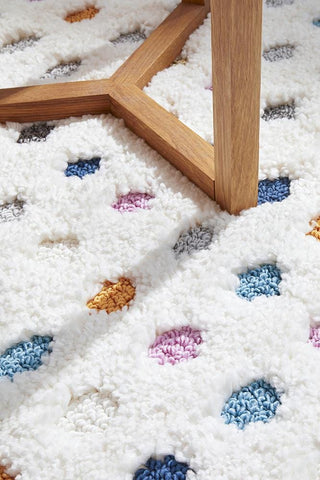 RUG CULTURE Rugs Polka Shag Rug