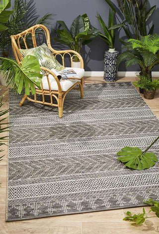 Rug Culture RUGS Pylos Outdoor Rug - Grey