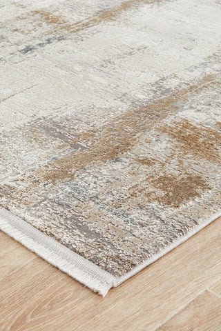 Rug Culture RUGS Reflections Natural Bamboo Silk Runner