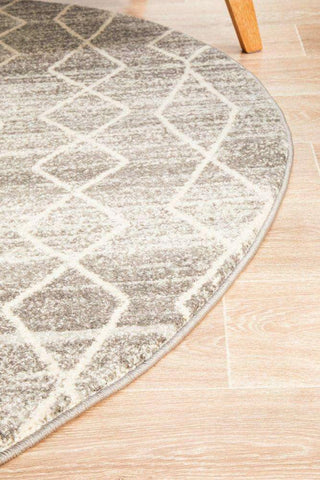 Rug Culture RUGS Remini Distressed Round Rug