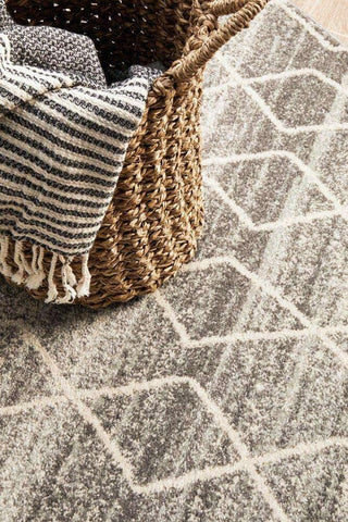 Rug Culture RUGS Remini Distressed Round Rug