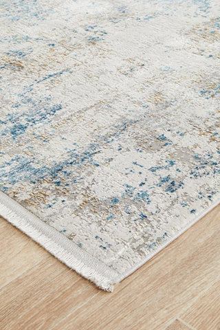 Rug Culture RUGS Remy Modern Blue Runner