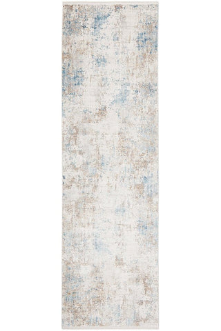 Rug Culture RUGS Remy Modern Blue Runner