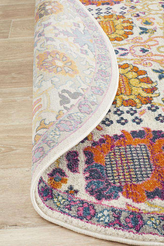 Rug Culture RUGS Reyha Traditional Round Rug