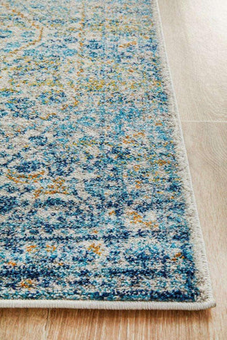 Rug Culture RUGS Rimini Blue & Grey Transitional Runner (Discontinued)