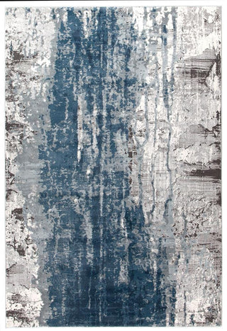 Rug Culture RUGS Roxana Blue Grey Contemporary Rug