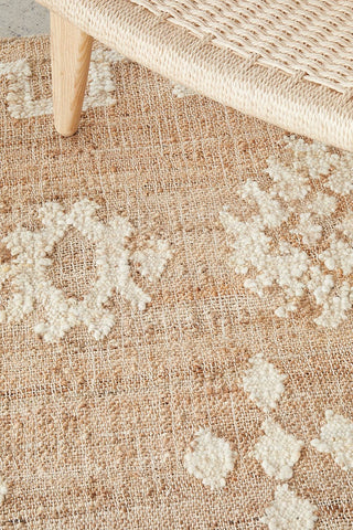 RUG CULTURE RUGS Sahara Carla Natural Rug