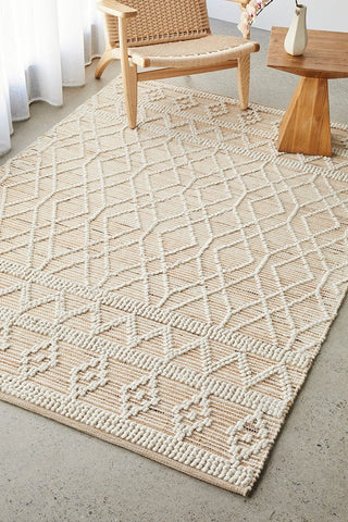 RUG CULTURE RUGS Sahara Xavier Natural Rug