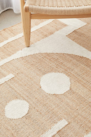 RUG CULTURE RUGS Sahara Zelda Natural Rug