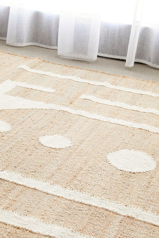 RUG CULTURE RUGS Sahara Zelda Natural Rug