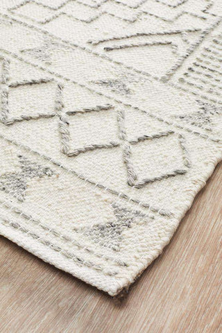 Rug Culture RUGS Salena Ivory Wool Rug