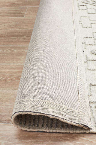 Rug Culture RUGS Salena Ivory Wool Rug