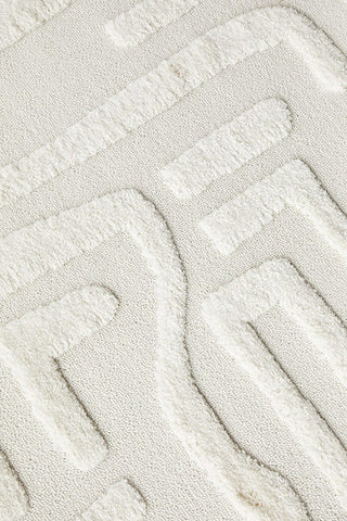 RUG CULTURE RUGS Serenade Arlo White Rug