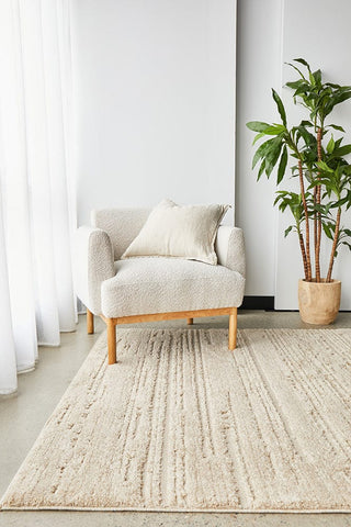 RUG CULTURE RUGS Serenade Ezra Natural Rug