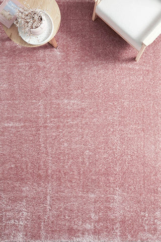 RUG CULTURE RUGS Sienna Blush Shag Rug