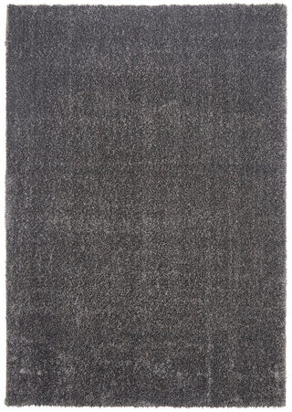 RUG CULTURE RUGS Sienna Seal Grey Shag Rug