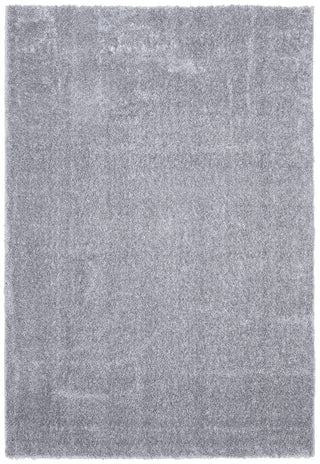 RUG CULTURE RUGS Sienna Silver Shag Rug