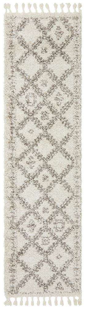 Rug Culture RUGS Sofia Natural Boho Runner