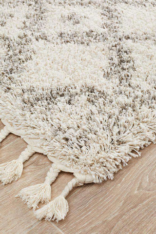 Rug Culture RUGS Sofia Natural Boho Runner