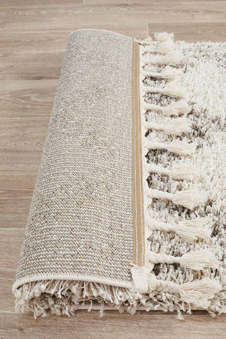 Rug Culture RUGS Sofia Natural Boho Runner