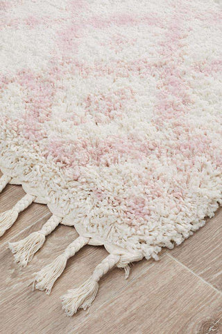 Rug Culture RUGS Sofia Pink Boho Runner