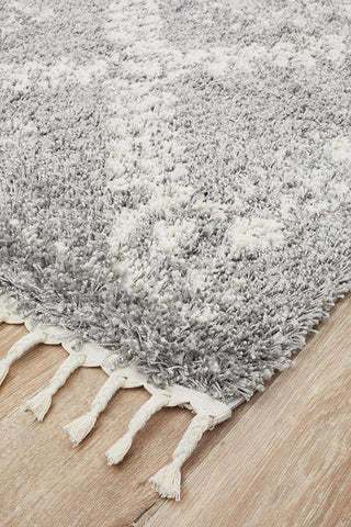 Rug Culture RUGS Sofia Silver Boho Rug