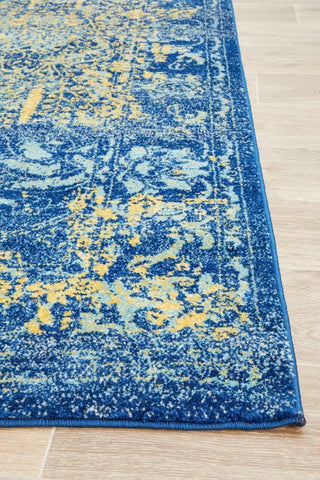 Rug Culture RUGS Suchi Blue Transitional Rug (Discontinued)