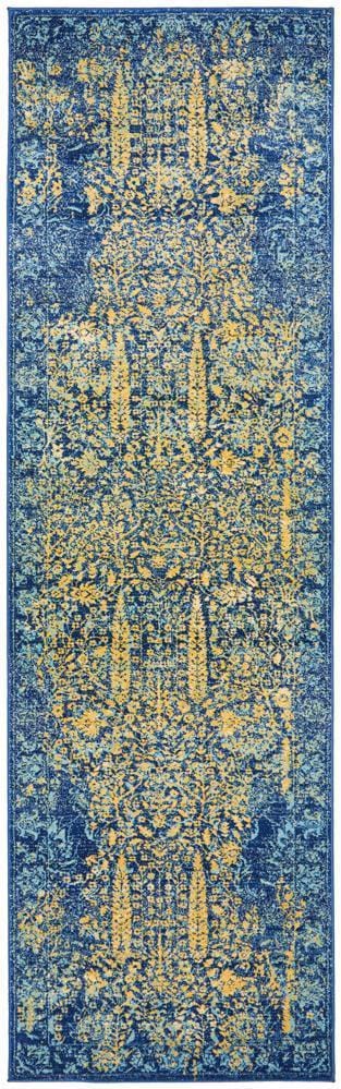 Rug Culture RUGS Suchi Blue Transitional Rug (Discontinued)