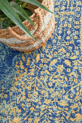 Rug Culture RUGS Suchi Blue Transitional Rug (Discontinued)