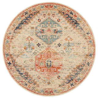 Rug Culture RUGS Talora Autumn Tribal Round Rug