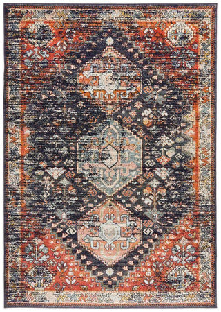 Rug Culture RUGS Talora Navy Tribal Rug