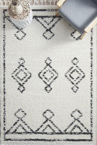 RUG CULTURE RUGS Temara Natural Moroccan Shag Rug