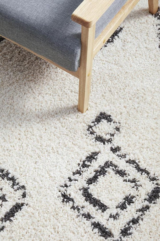 RUG CULTURE RUGS Temara Natural Moroccan Shag Rug