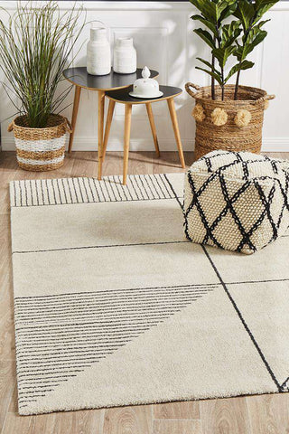 Rug Culture RUGS Tribeca Rug - Ivory