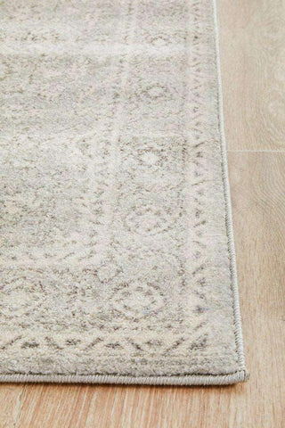 Rug Culture RUGS Verda Transitional Runner - Silver