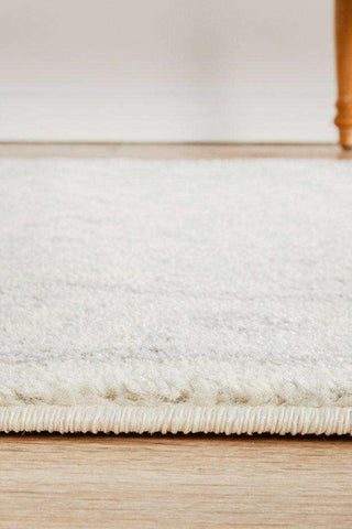 Rug Culture RUGS Verda Transitional Runner - White