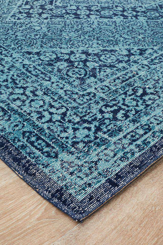 Rug Culture RUGS Whisper Stonewashed Blue Rug