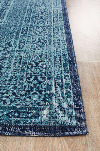 Rug Culture RUGS Whisper Stonewashed Blue Rug