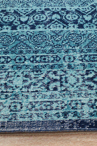 Rug Culture RUGS Whisper Stonewashed Blue Rug