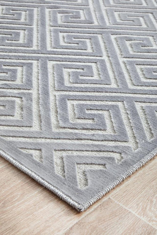 RUG CULTURE RUGS York Alice Silver Runner Rug