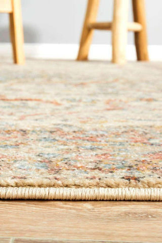 Rug Culture RUGS Zahra Distressed Floral Rug