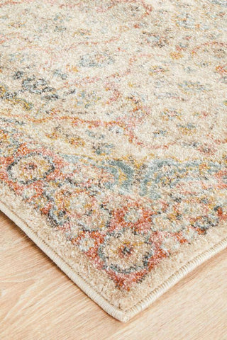 Rug Culture RUGS Zahra Distressed Floral Runner